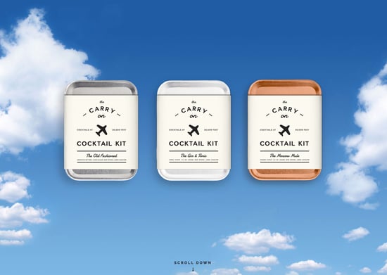 Carry on cocktails screen grab great e-commerce Carry on cocktails screen grab great e-commerce